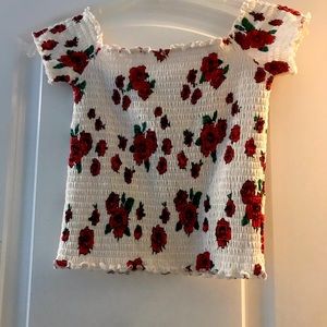 COPY - Holister Stretchy Crop Top Size Small